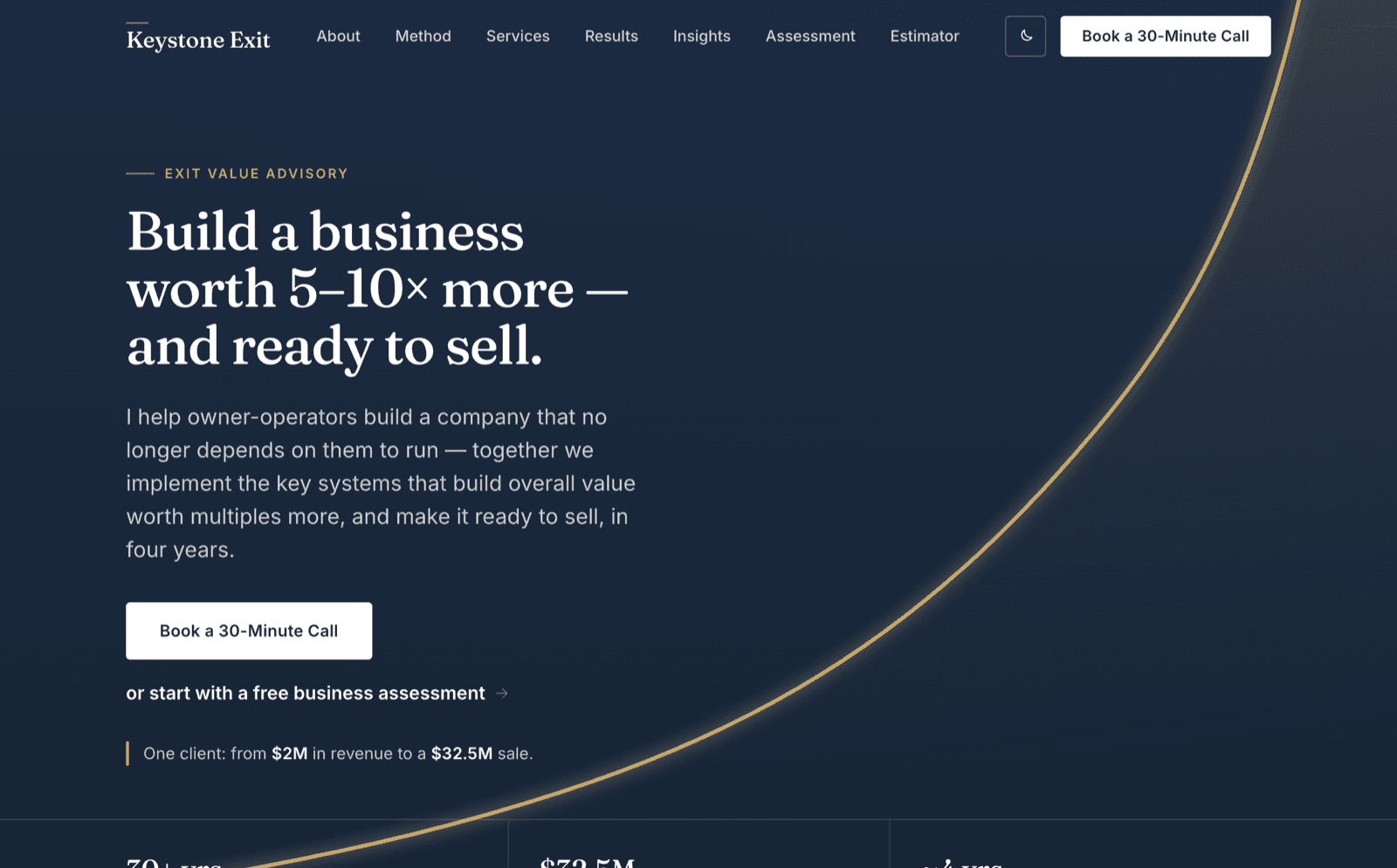 Keystone Exit home page